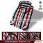 2017 latest plaids mens shirtslong sleeves with two pockets