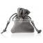 Velvet Jewelry Bags Drawstring Rectangle Gray 91x67mm