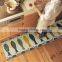 1Pc Multicolor Rugs Bedroom Kitchen Doormat Bathroom Toilet Mat Non- Slip Synthetic Plush Carpet Fit For Living Room Bedroom