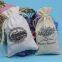 Wholesale Customized Small Drawstring Cotton Muslin Bag