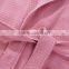 100% cotton plus size quilted waffle bathrobe for wholesale