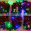 2.7M Christmas decoration long green canes rattan with balls bows christmas tree decorations christmas ornaments