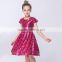 Kids sparkle pattern frock beautiful images princess girls dance dress sequin children