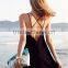 Summer Ladies Sexy Tignt Spaghetti strap Bcakless Mini Party Dress Beach Cocktail Dresses For Women