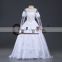 Tim Burton's Alice In Wonderland White Queen Dress Costume