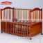 Wholesale china natural wooden baby cribs nursery furniture baby bumper bed