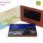 showcase company service 7'' lcd video greeting card for business gifts