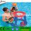 Factory customizable durable inflatable basketball hoop floating basketball target inflatable pool basket