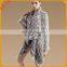 Wide lapel natural rabbit fur crochet coat for woman with genuine rabbit fur knit coat