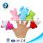 Educational baby toys finger puppets Zoo animals set mini plush toys