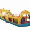 Good quality pvc material cheap inflatable obstacle course for sale