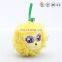 Fancy custom cute stuffed plush doll embroidered big eyes for bag pendant