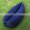 Inflatable lounge bag hammock air bed banana sofa