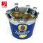 custom wholesale beer ice buckets metal with high quality
