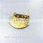 Custom badge made of iron in Bright gold plating custom logo personalized safety pin as anniversary souvenir