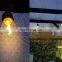 E27 LED string light Outdoor Light String S14 Edison Bulb Led serial Lights 48ft 15 sockects-EU plug