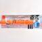 2*120cm LED dog leash orange nylon pet leash rechargeable dog leash usb