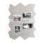 High quality low cost mirror sheet wall felt sticker