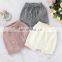 0-3Yrs Newborn Knitting Kids Boys Knitted Shorts Autumn Winter Toddler Girls High Waist Shorts Cotton Bread Shorts