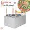 Commercial electric pasta cooking machine with  4 small baskets pasta maker high quality for hot sale