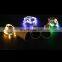 Solar 20LEDs 2M Bottle Cork Stopper String Light Wedding Xmas Copper Wire rice lights