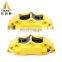 Modified brake caliper ap racing 4 port caliper wheel rim 17 inch sports brake 4 piston disc 300mm 330mm 343mm ap 5200 big brake