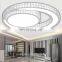 modern circle led light 220v Acrylic led pendant light for restaurant and study