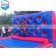 Funny big red ball last man standing inflatable wipeout punch wall game