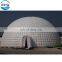 Wind-proof customized fire retardant PVC inflatable igloo event dome tents for sale