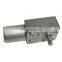 370 DC Worm Gear Motor 12 Volt 6rpm High Torque Engine Mini Turbine Worm 6-24V Reducer Electric Motor Self-locking