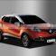 Chrome door visor side window deflector shade sun rain shield silver strips guard for Renault Captur QM3