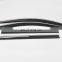 Chrome door visor side window deflector shade sun rain shield silver strips guard for Hyundai Santafe 2020