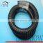 PA Black Flexible Corrugated Cable Sleeve For Wiring Harness In AUTOMOBILE