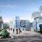Clear landscape architectural rendering building 3d max rendering for exhibition