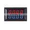 4 Bit Digital Voltmeter Ammeter DC 200V 10A Red Blue LED Dual Display Voltage Amp Panel Meter 12v 24v Car Current Monitor Tester