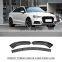 3PCS/SET Carbon Fiber Front Lip for Audi S3 A3 SLINE Sedan 4-Door17-19