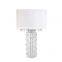 Modern Home Hotel Bedroom Living Room Office Side Table Light K9 Clear Crystal Lamps Alien Prism Crystal Table Lamp
