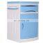 Factory Mobile Castor Medical Cabinet ABS Plastic Bedside Locker for Hospital