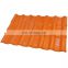 Red Color Excellent Corrosion Resistance ASA Synthetic Resin Spanish Roof Tiles