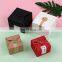 Hemp Gift Boxes Paper Box Art Paper with Handles for Gift Packaging with Ribbons Flat Packing Less CBM Less Shipping Costs