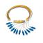 Made in China 12 cores SC/UPC SC/APC Ribbon pigtail Fiber optic Fan-out fiber optic pigtail