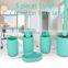 Fashioanal soft touch plastic bathroom gift set soap lotion dispenser gift