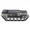 WT-200 Assembled RC Tank Chassis Metal Track Tank with Controller System 30KG Load Capacity