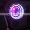 blue white red 3 specifications 7 inches HID Starry Headlight with Devil Demon eye and led Angel halo for JEEP JK for wrangle