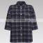Gradient Coloured Crepe Check Design With Peach Finish for Women