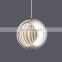 Nordic Modern Creative Design Pendant Light Rotating Moon Metal Pendant Lights for Bedside Decor Chandelier