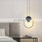 2022 New Style Nordic Minimal Line Three Heads Home Art Decorate Led Small shop decoration chandelier Pendant Lamp