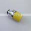 Hot selling yellow socket copper accessories Chrome plated electric plug socket