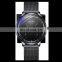 SINOBI Classic Watch For Men Fashion Calendar Wristwatch Sapphire Coating Glass S9790G Milanese Mesh Band Wristwatch Men