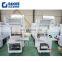 Manual semi automatic plastic pipe glass PET plastic bottle jar can PE film heat shrink wrapper packing machine